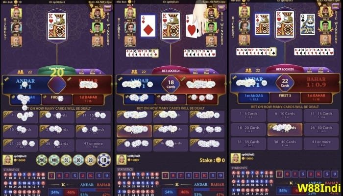 Learn about andar bahar demo